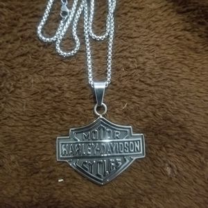 Harley davidson necklace